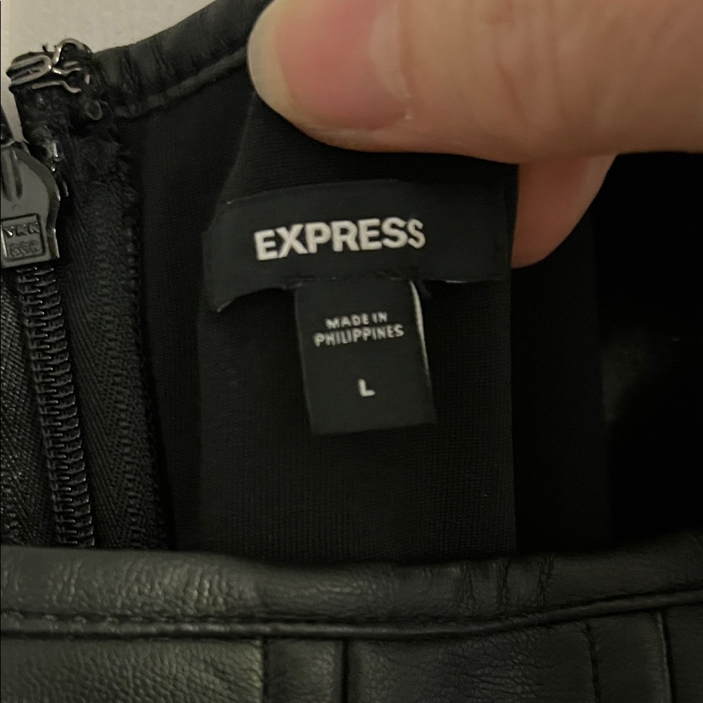 Express Black Mini Dress - Picture 3 of 6